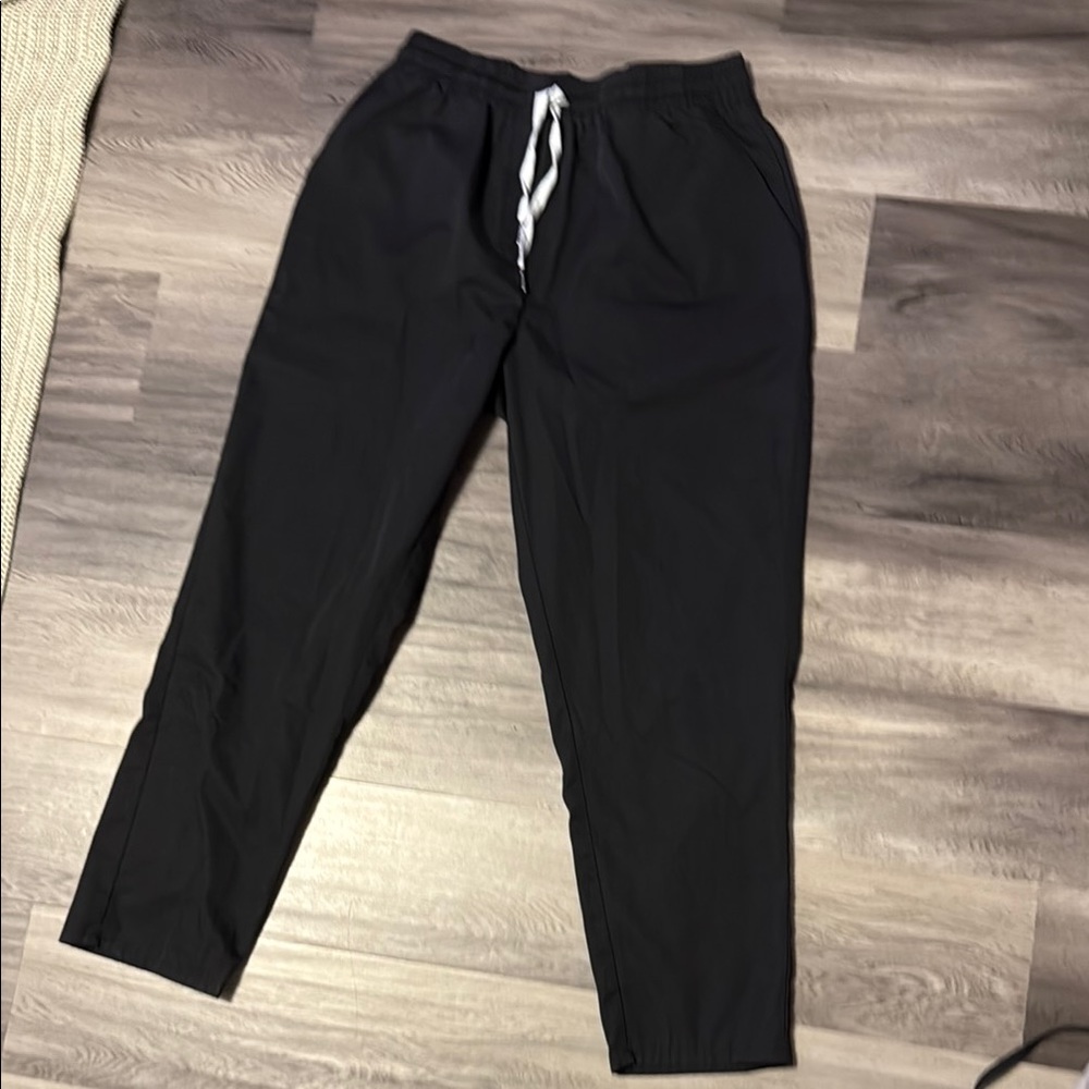 Men's Black Drawstring Pants